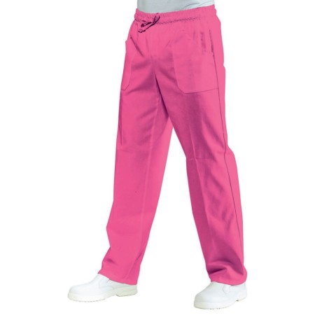 Pantalone fuxia con elastico tg. S Isacco