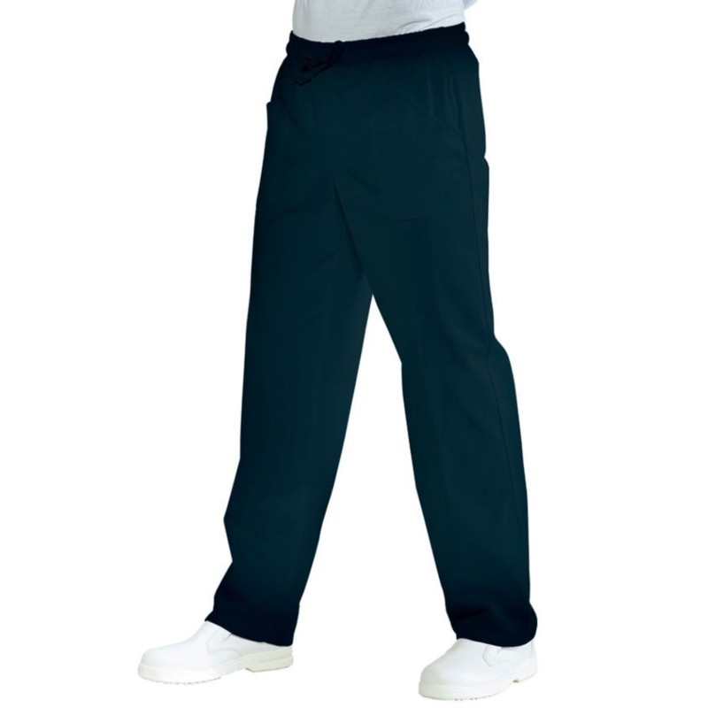 Pantalone nero con elastico tg. XXL Isacco