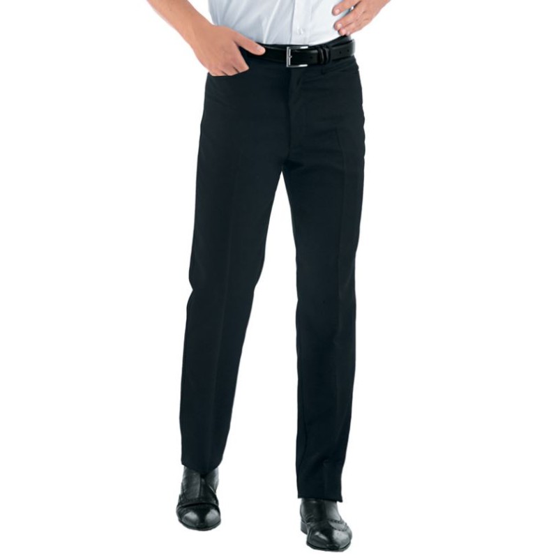 Pantalone uomo carrettera nero tg.46 Isacco