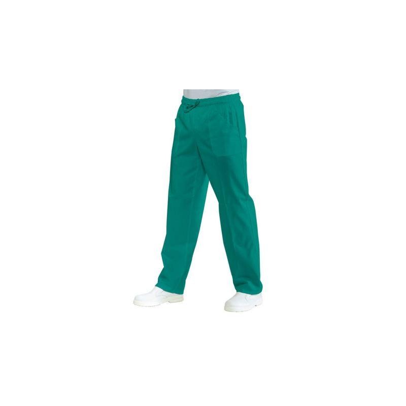 Pantalone verde chirurgia con elastico tg. M Isacco