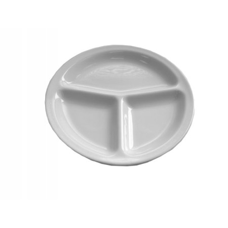 Piatto 3 scomparti cm. 30 Saturnia