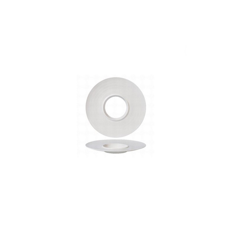 Piatto fondo cm 31 Magnesium Plain ring