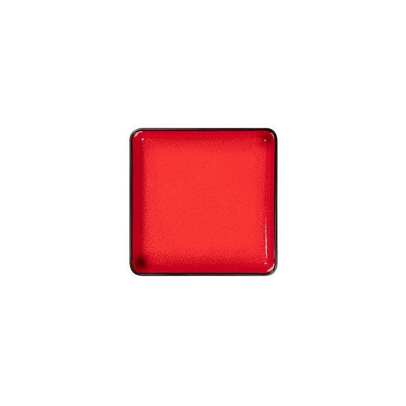 Piatto fondo quadrato 16 cm Fractal Rak Porcelain