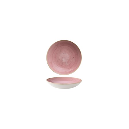 Piatto fondo rosa cm.24,8 Stonecast Churchill