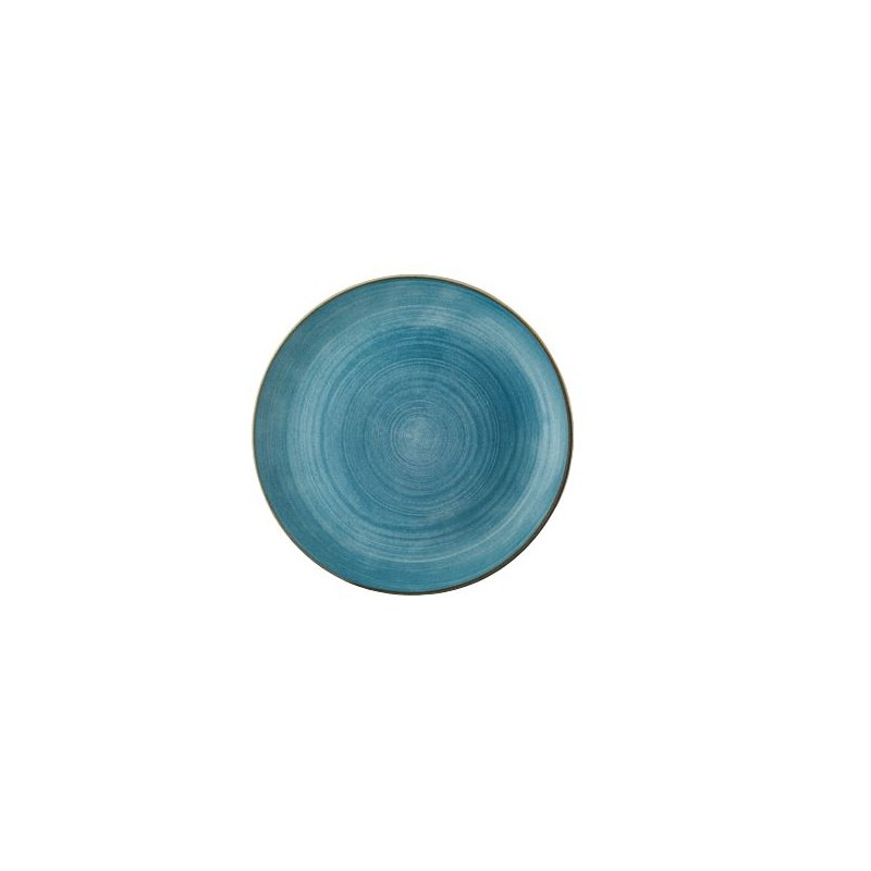 Piatto frutta cm. 21,7 azzurro Raw Churchill