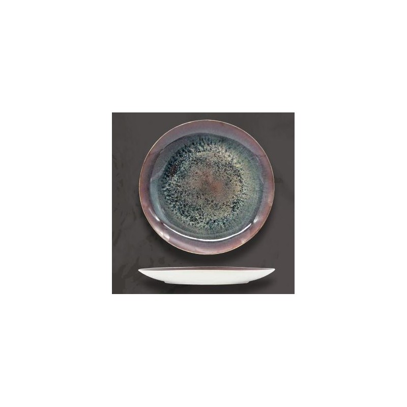 Piatto piano  cm.23 blu- Genesys