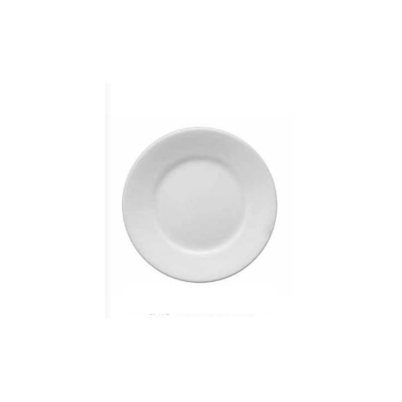 Piatto piano bianco saturnia tivoli cm  26