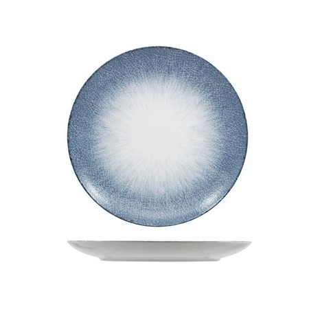 Piatto piano coupe cm.20 Irys blue