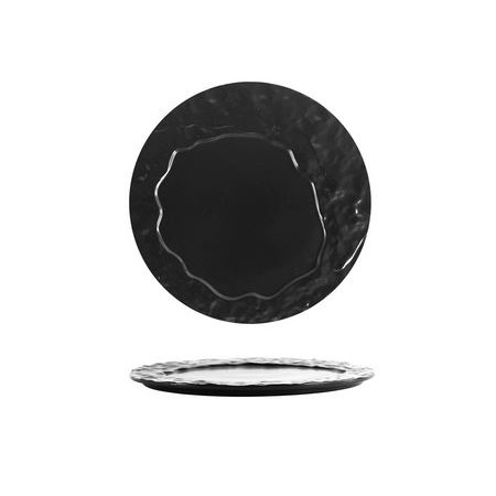 Piatto piano gourmet tondo cm.28,2 in porcellana