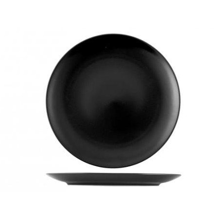 Piatto piano nero 26cm - Boston / Tokyo / Monaco