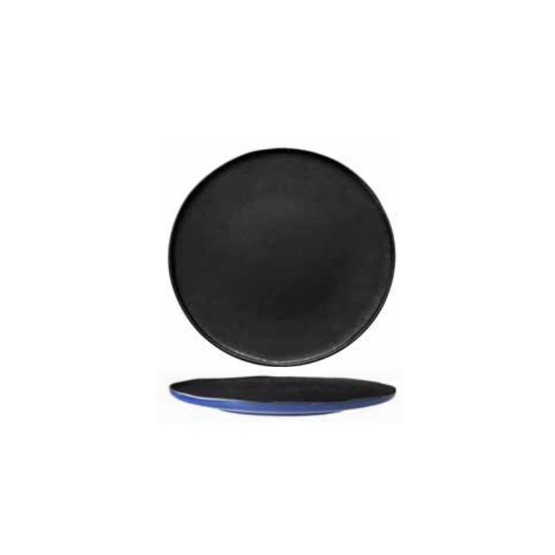 Piatto piano VA nero 27,5 cm