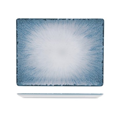 Piatto rettangolare 31x24 S.Marino Irys Blue