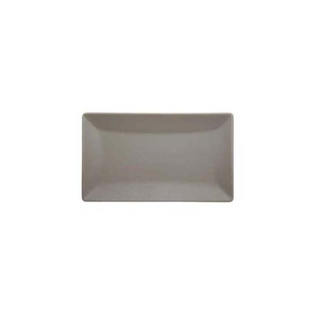Piatto rettangolare grigio cm.25x15
