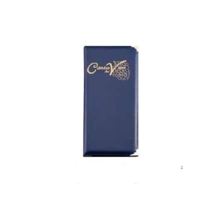 Portamenù carta vini Texas Blu