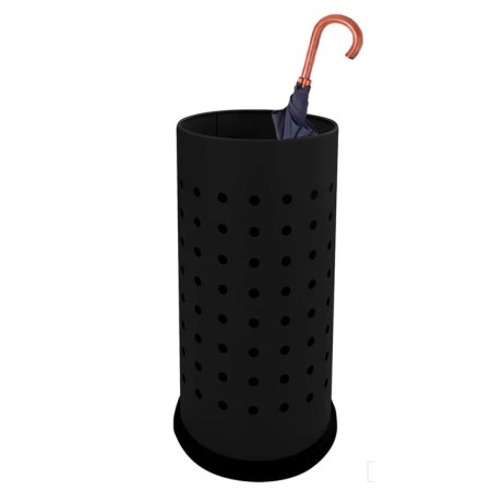 Portaombrelli nero forato