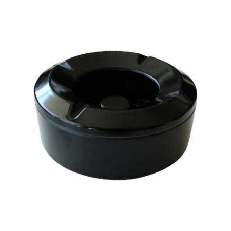 Posacenere antivento nero show Plate Tognana