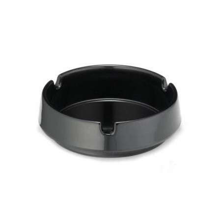 Posacenere plastica nero cm.10