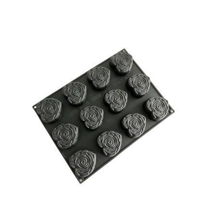 Stampo cuore Pavoflex 400x300 JE T'AIME Cédric Grolet 12 impronte - mm 80x80xh33 - vol. ~ 140 ml