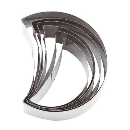 Tagliapasta mezzaluna banda stagnata