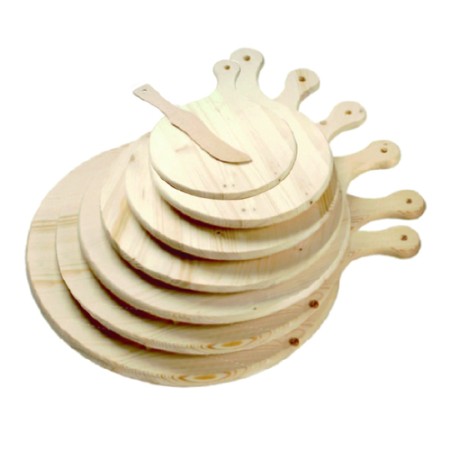 Tagliere per polenta in abete Ø30 cm