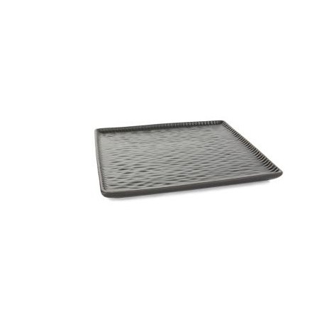 Tagliere rett. cm.29x25 nero Mythos Rebell - Fade