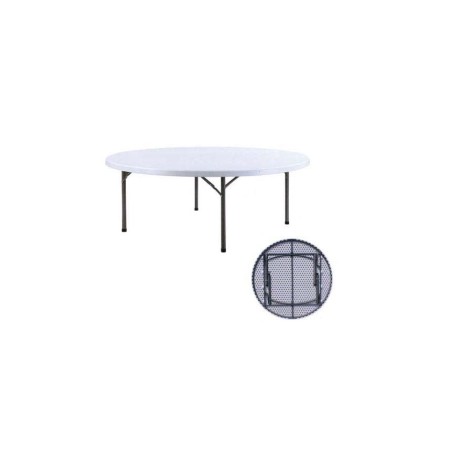 Tavolo catering tondo 180 H.74