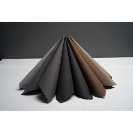 Tovagliolo Unito 40x40 light antracite 50 pz