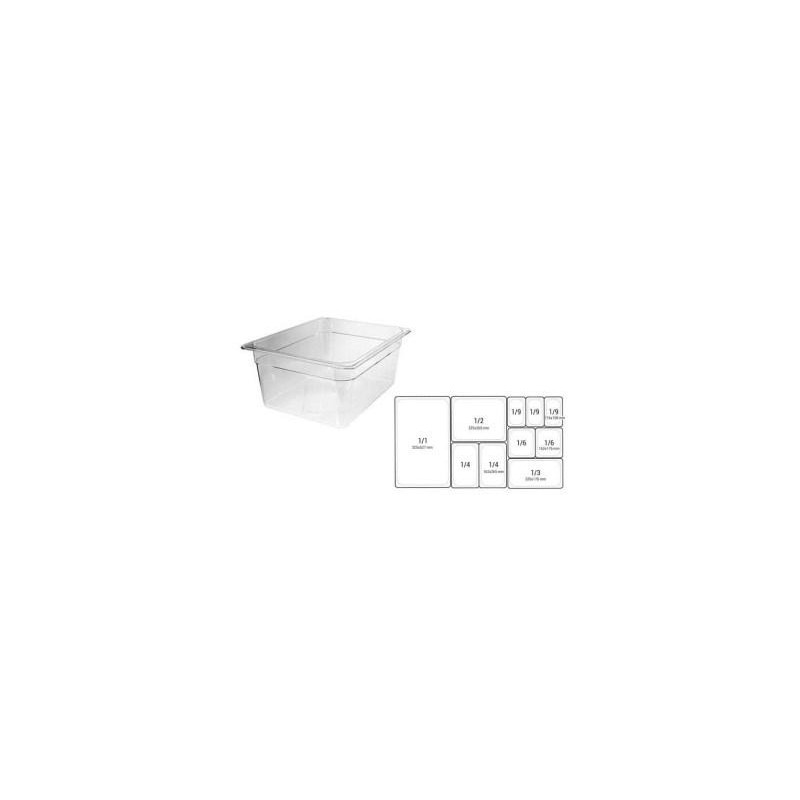 Vasca GN 1/2 h.6,5cm 32,5x26,5 cm policarbonato - Cambro