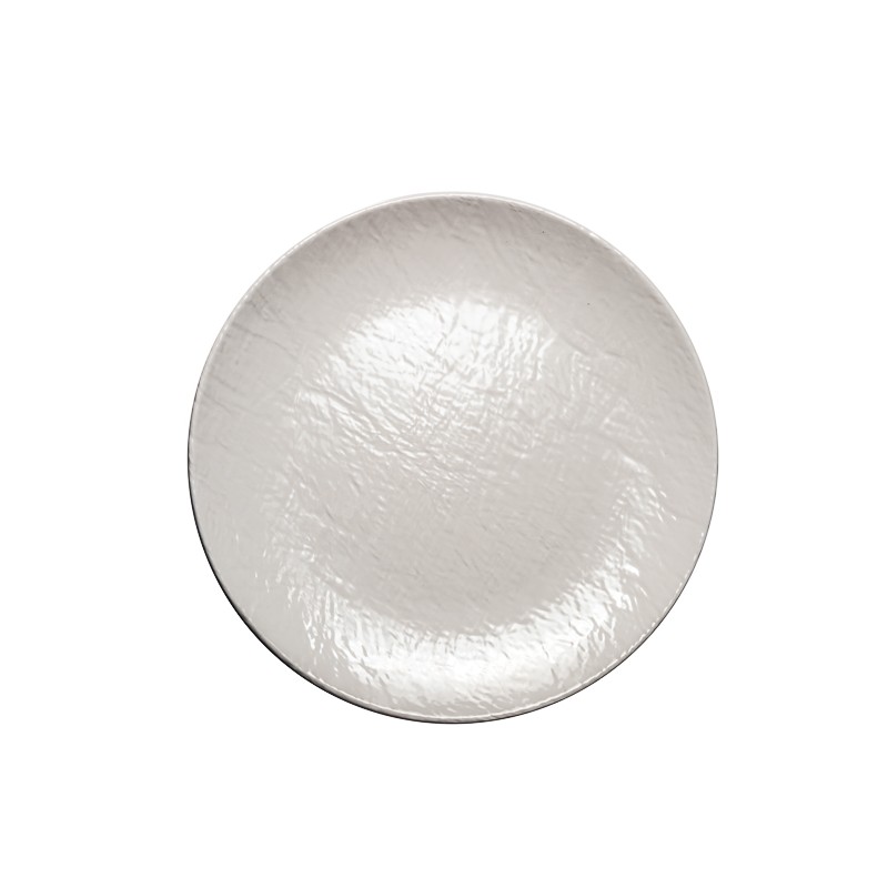 Vassoio melamina tondo cm. 45x4,5 Stone age