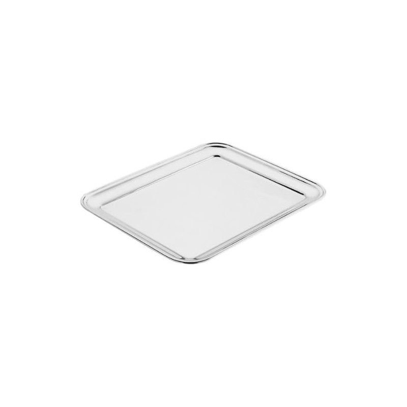 Vassoio rettangolare inox 18/10 cm 36x29 spessore 1 mm Pintinox