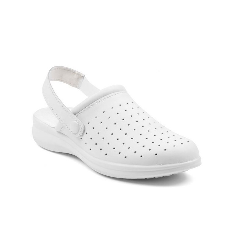 Zoccolo antiscivolo bianco n°40 Isacco