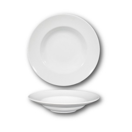 Pasta Bowl Liscio 30 cm. bianco Napoli