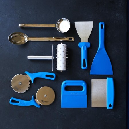 Spatola Triangolare Acciaio Inox 10x9 cm Gimetal | DAC Forniture