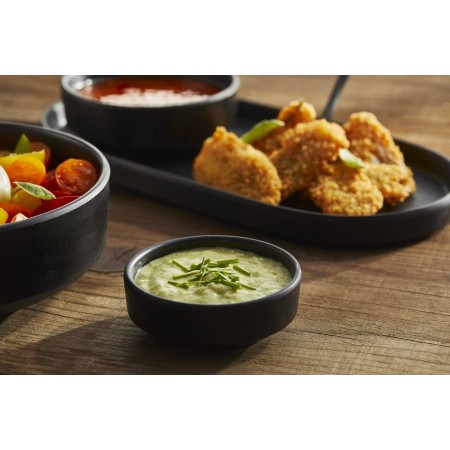 Coppetta in Melamina Opaca Nera | Eleganza e Resistenza