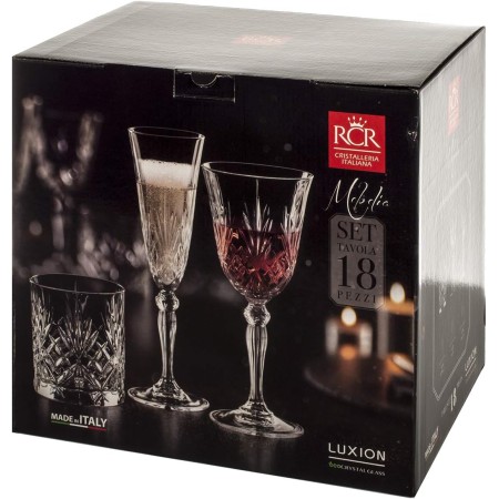 Servizio Calici e Bicchieri Melodia RCR – Made in Italy