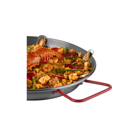 Paella Valenciana Ø60 cm in Ferro Spazzolato| Originale Made in Spain