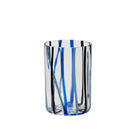 Bicchiere in vetro soffiato colorato - DAC Forniture Alberghiere