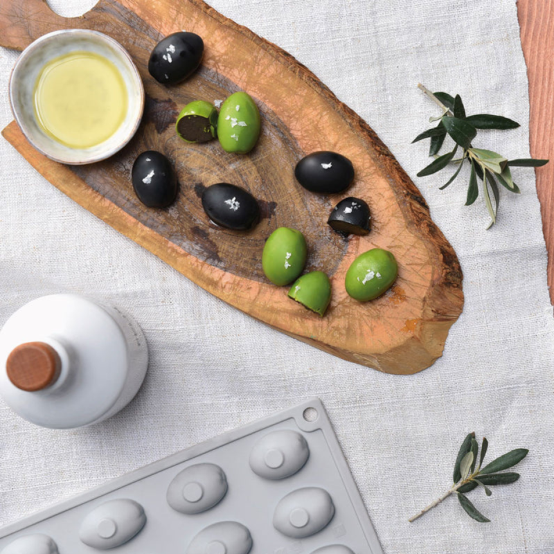 Stampo in silicone a forma di Oliva - Design e originalità by Pavoni