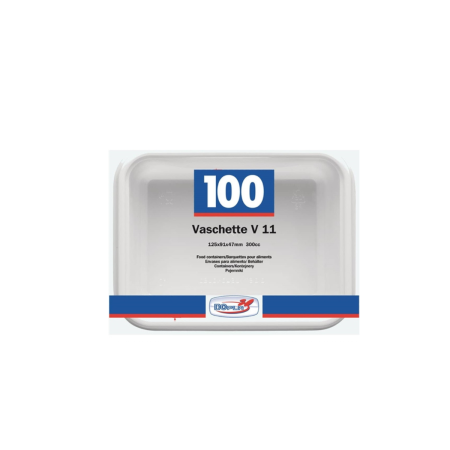 Vaschette bianche in plastica DOpla – Resistenti e riciclabili