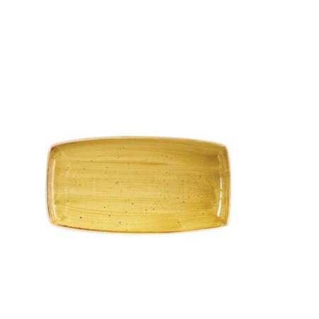 Vassoio rettangolare Giallo Linea Churchill Stonecast - DAC