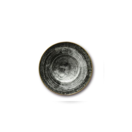 Piatto per pasta 27 cm nero K-Bowl – Saturnia