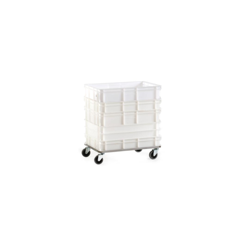 Carrello portacassette impasto pizza 60x40 – Lamiera zincata 15/10