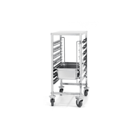 Carrello Professionale per teglie GN 1/1 con ripiano - DAC Forniture