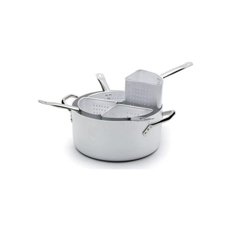 Cuocipasta  4 spicchi senza coperchio alluminio cm 36 Fasa