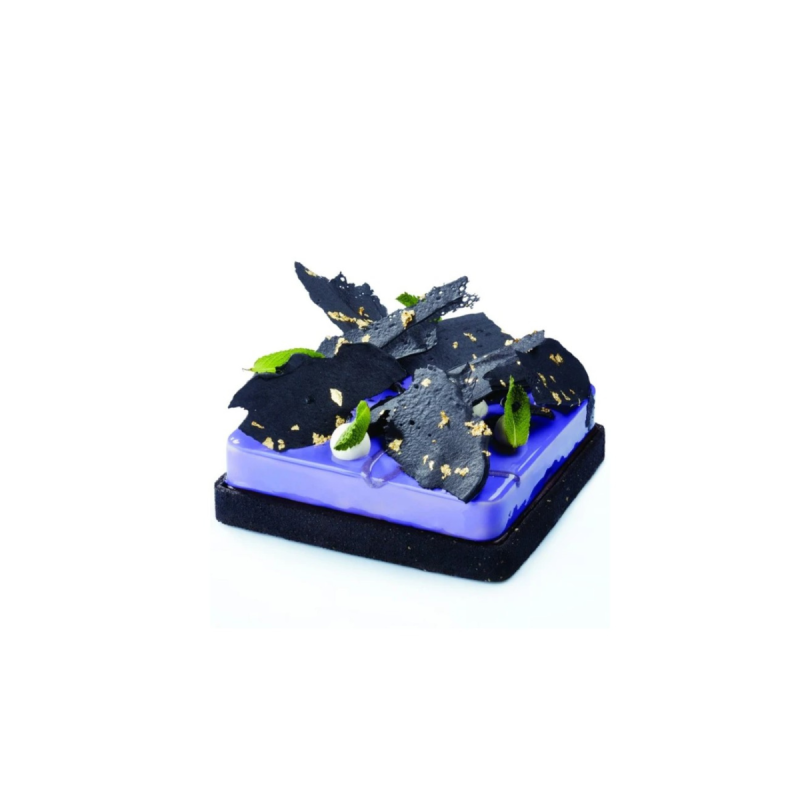 Fascia inox microforata quadrata cm.19 - 3,5h - Pavoni Italia