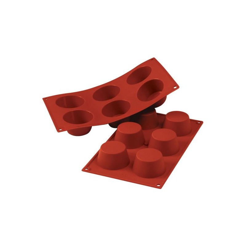 Stampo in silicone Muffin 6 impronte di Pavoni - DAC Forniture