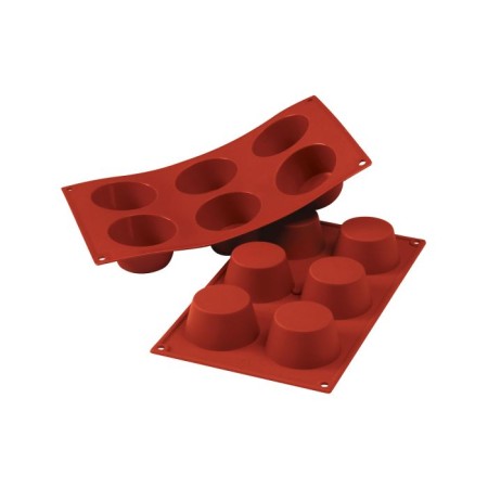 Stampo in silicone Muffin 6 impronte di Pavoni - DAC Forniture
