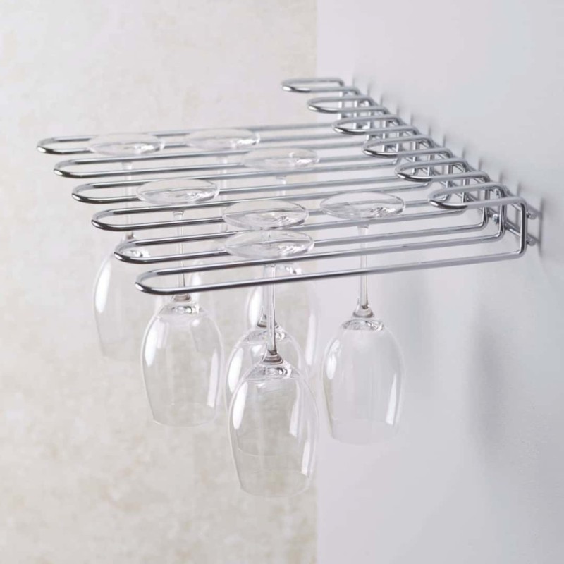 Rastrelliera porta bicchieri fissaggio sospeso - DAC Forniture