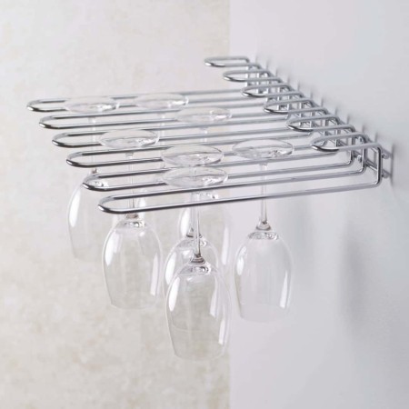 Rastrelliera porta bicchieri fissaggio sospeso - DAC Forniture