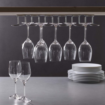 Rastrelliera porta bicchieri fissaggio murale | DAC Forniture